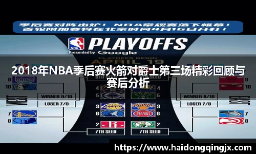 2018年NBA季后赛火箭对爵士第三场精彩回顾与赛后分析